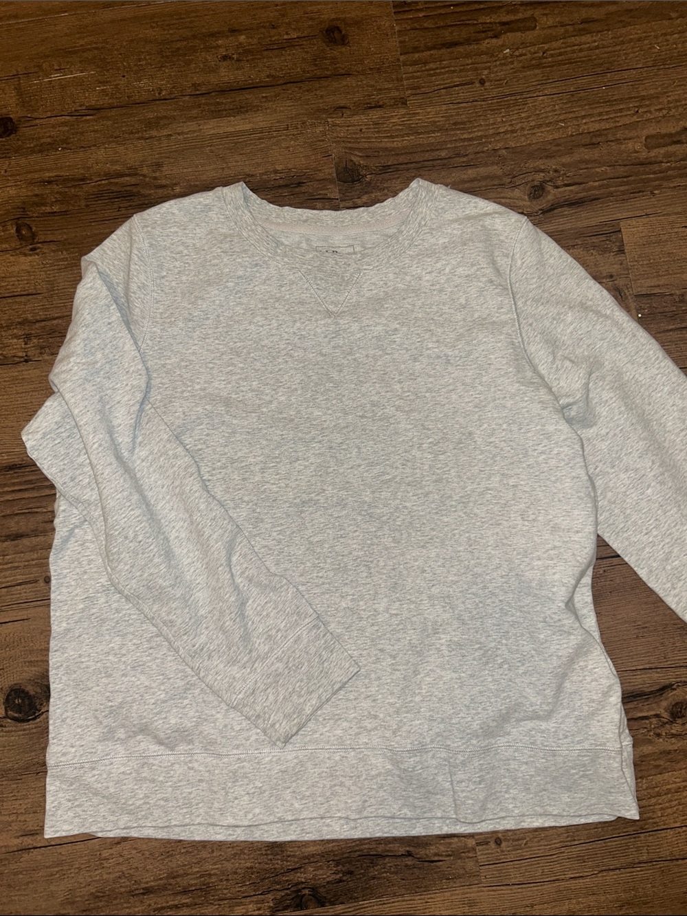 L.L. Bean Heather Gray Crewneck Sweatshirt